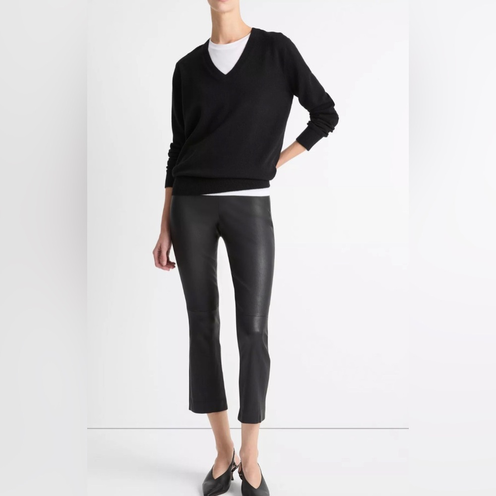 Vince Cashmere V-Neck Weekend Sweater - Picture 3 of 8